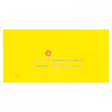 Butt-Cut Roll Labels | Custom | Square Corner | White Matte or Ye