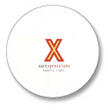 Die Cut Roll Label | Circle | 2 1/2" dia. | White Gloss Paper