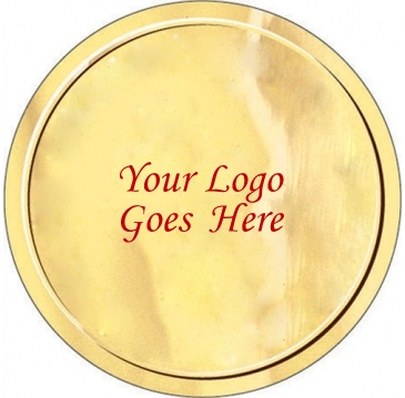 Embossed Foil Seal | Circle | 1 1/4" dia.