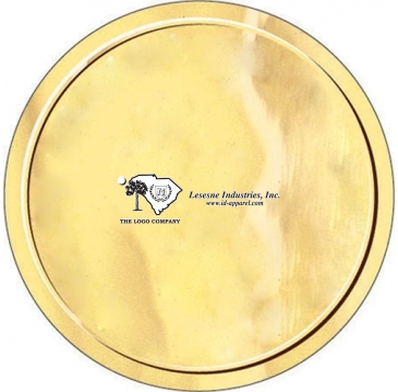 Embossed Foil Seal | Circle | 1 1/4" dia.