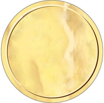 Embossed Foil Seal | Circle | 1 1/4" dia.
