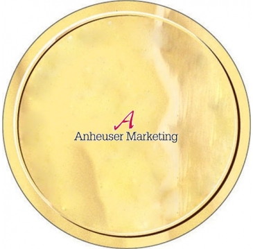 Embossed Foil Seal | Circle | 1 1/4" dia.