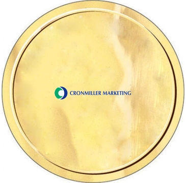 Embossed Foil Seal | Circle | 1 1/4" dia.