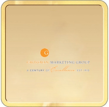 Embossed Foil Seal | Square | 1 1/4" x 1 1/4"