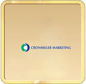 Embossed Foil Seal | Square | 1 1/4" x 1 1/4"