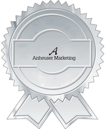 Embossed Foil Seal | Seal w/Ribbons | 2" x 2 1/2"