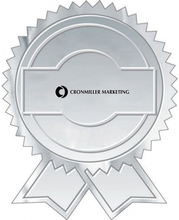 Embossed Foil Seal | Seal w/Ribbons | 2" x 2 1/2"