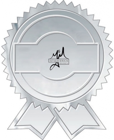 Embossed Foil Seal | Seal w/Ribbons | 2" x 2 1/2"