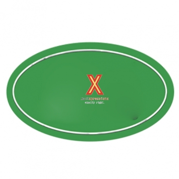 Embossed Foil Seals With Red, Blue, Lt. Green, or Black Bkgd