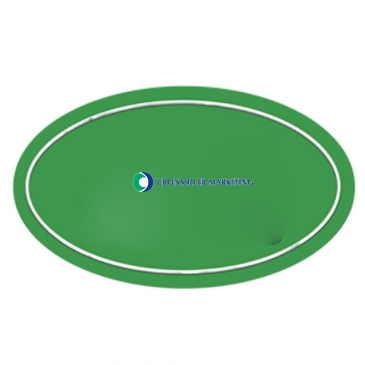 Embossed Foil Seals With Red, Blue, Lt. Green, or Black Bkgd