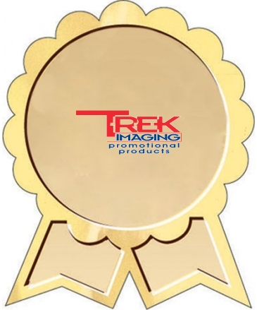 Embossed Foil Seal | Seal w/Ribbons | 1 5/16" x 1 9/16"