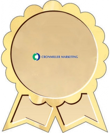 Embossed Foil Seal | Seal w/Ribbons | 1 5/16" x 1 9/16"