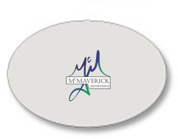 EZ-Peel Repositionable Roll Label | Oval | 3" x 4 1/2"