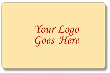 Lapel Sticker on Roll | Rectangle | 3 1/2" x 2 3/16" | Foil Paper