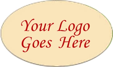 Die Cut Roll Label | Oval | 3/4" x 1 1/2" | Foil Papers