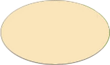 Die Cut Roll Label | Oval | 3/4" x 1 1/2" | Foil Papers
