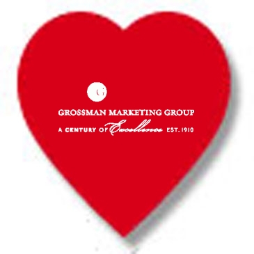 Special Shapes Roll Label | Heart | 1 3/16" x 1 1/8" | White Glos