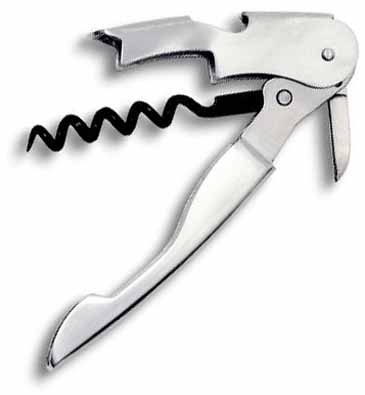 PullPlus™ Vintage Waiter's Stainless Steel Corkscrew