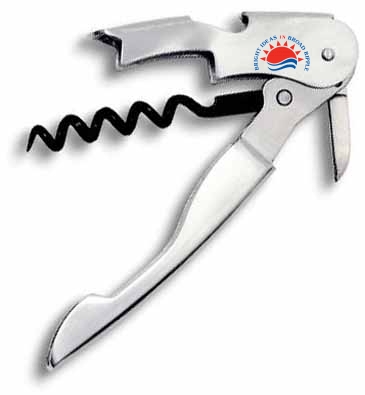 PullPlus™ Vintage Waiter's Stainless Steel Corkscrew
