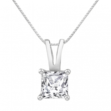 Harrell's Rewards from EOP - Julia Jewelry Princess Cut White Diamond ...